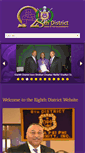 Mobile Screenshot of omegapsiphi8d.org